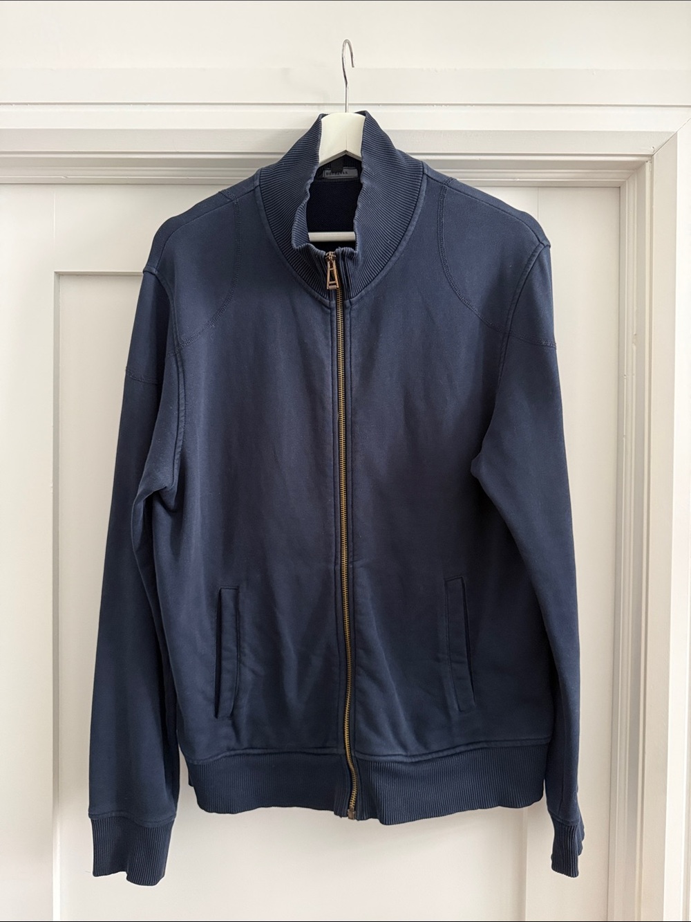 Belstaff Navy Full-Zip sweatshirt